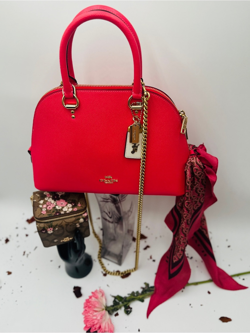 Coach Katy Satchel.